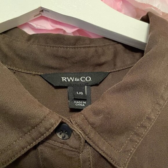 RWCO Button-Up Sz L - Picture 2 of 6